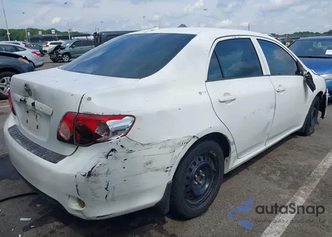 2009 Toyota Corolla from USA, damaged, VIN JTDBL40E29J003430